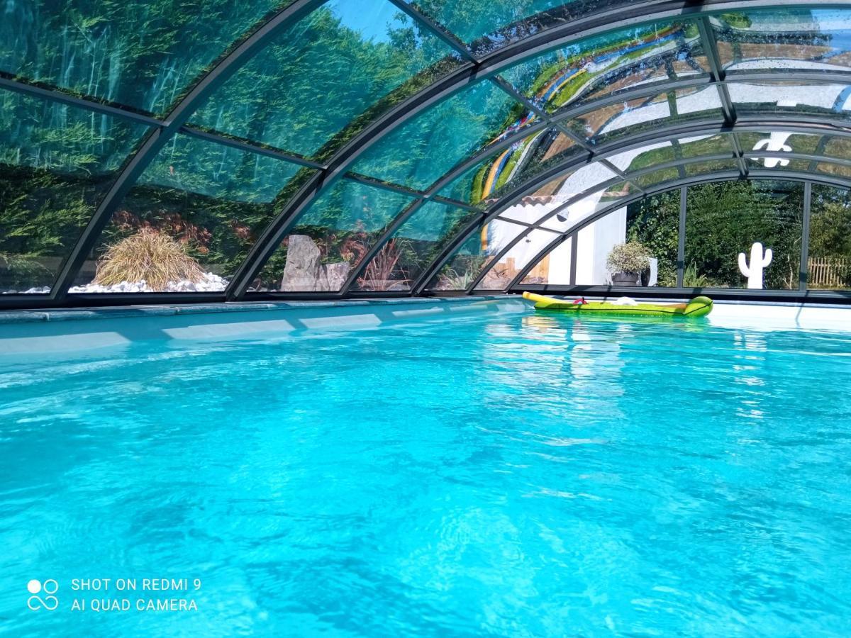 Mas Des Vignes Piscine Chauffee Bed & Breakfast Le Champ-Saint-Pere Eksteriør bilde