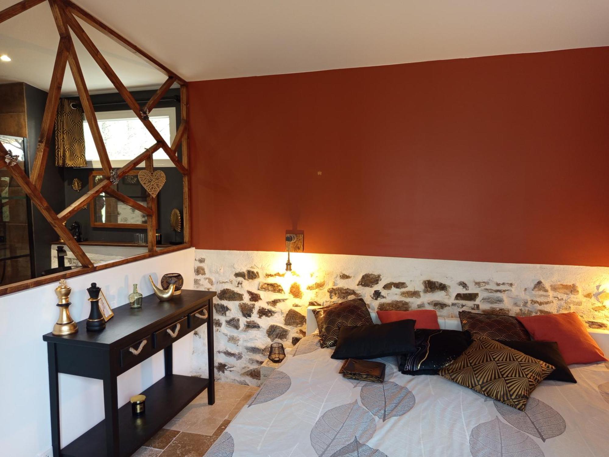 Mas Des Vignes Piscine Chauffee Bed & Breakfast Le Champ-Saint-Pere Eksteriør bilde